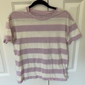 American Eagle stripped tee